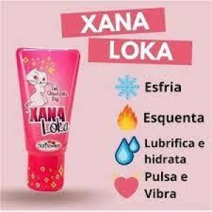 XANA LOKA GEL EXCITANTE FEMININO LINHA BRASILEIRINHOS 15G HOT FLOWERS