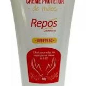 Creme Protetor De Mãos Uvb Fps 50 P/ Cabine Led Repos 60g